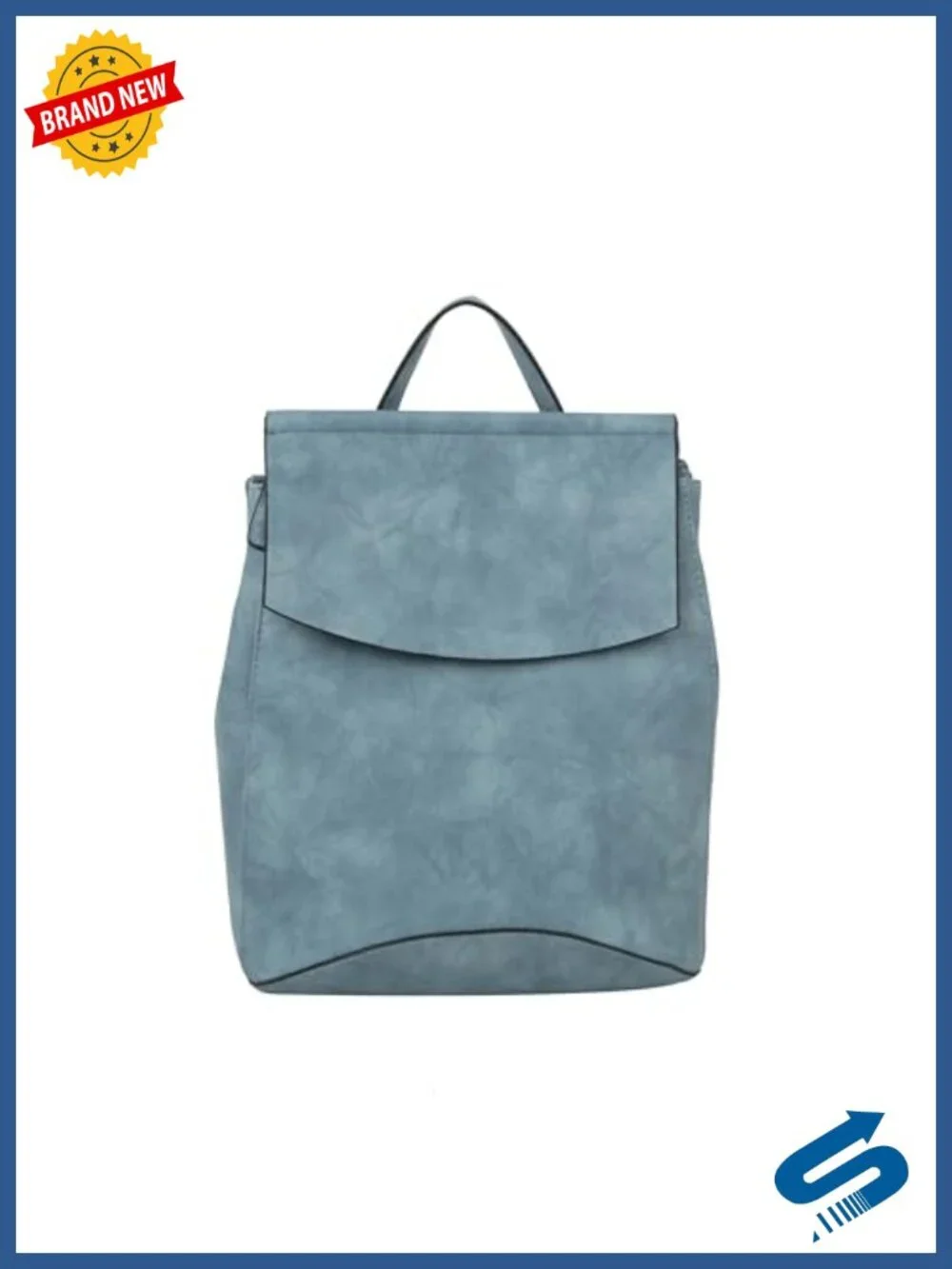 Convertible Backpack Handbag Vegan Leather Travel Shoulder Bag Multi Styles